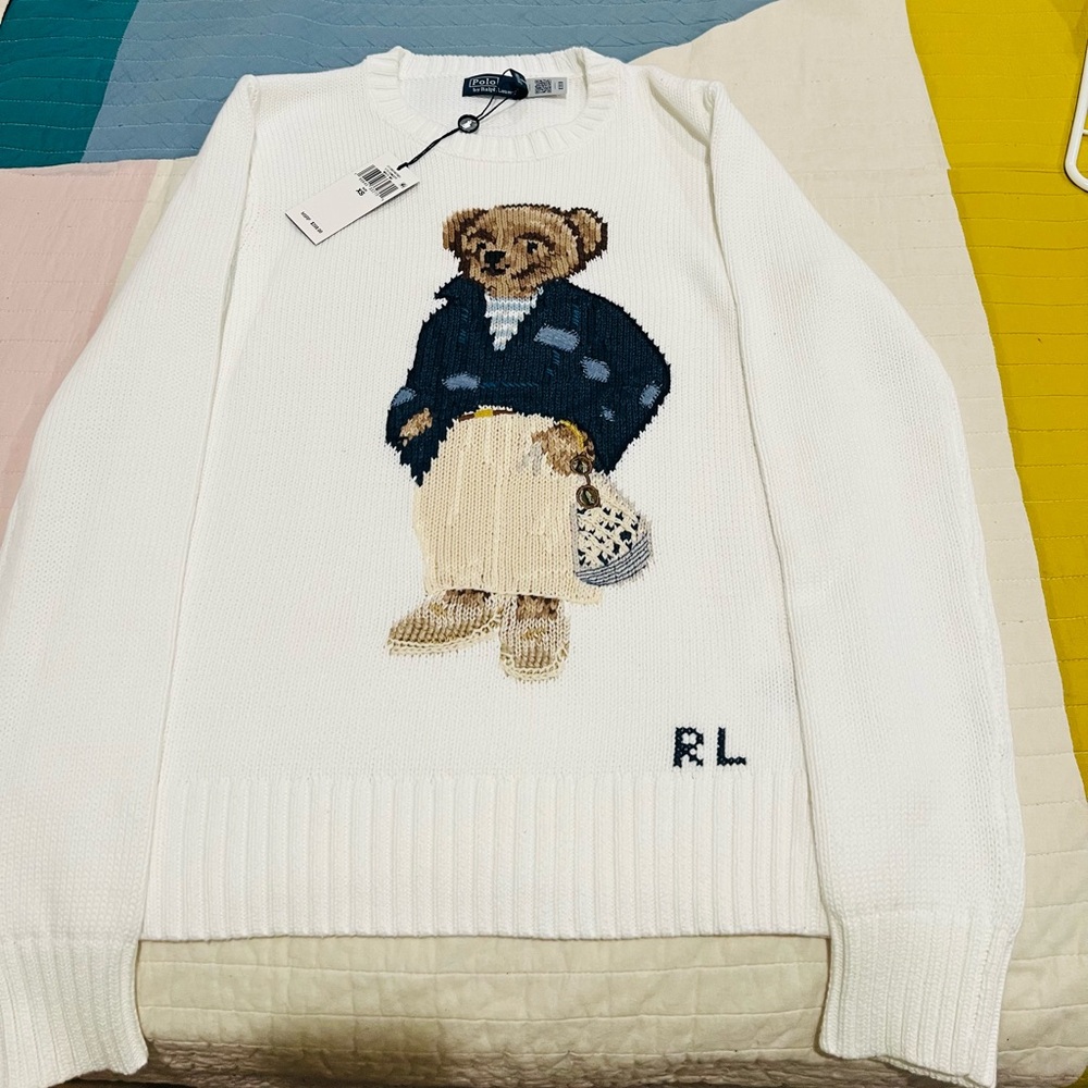 Ralph Lauren Polo Bear Sweater sz. Xs